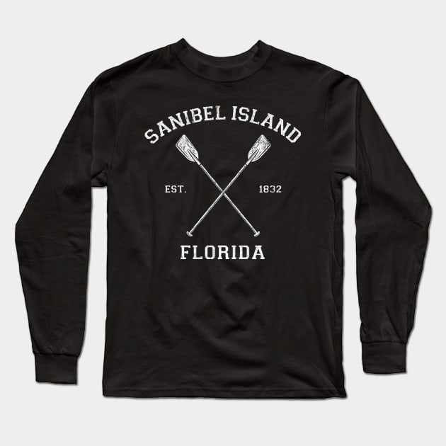 Sanibel Island Florida Vacation Long Sleeve T-Shirt by Vector Deluxe